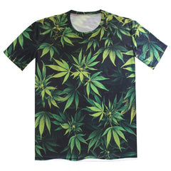 Green Weed Leaves